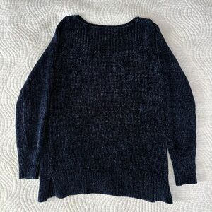 LOFT Dark Blue Crew Neck Sweater